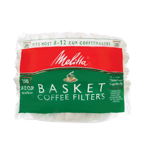 Coffee Fltr Bskt Wh200Ct, Melitta, Mfr#: 629524